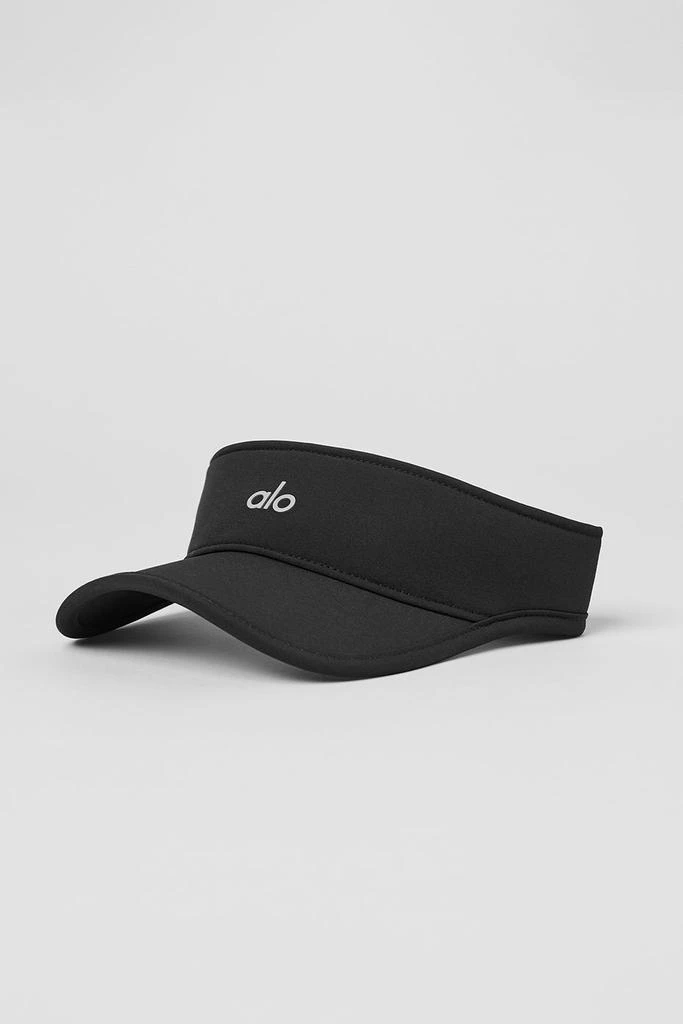 Alo Yoga Performance Eclipse Visor - Black