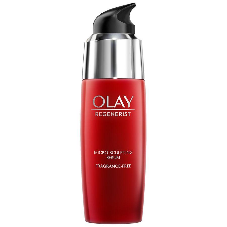 Olay Micro-Sculpting Serum, Face Moisturizer No Scent