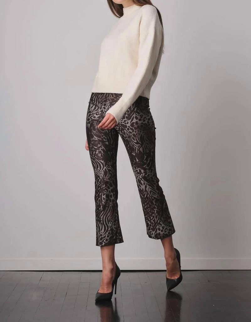 Avenue Montaigne Leo Pants In Ramage 2