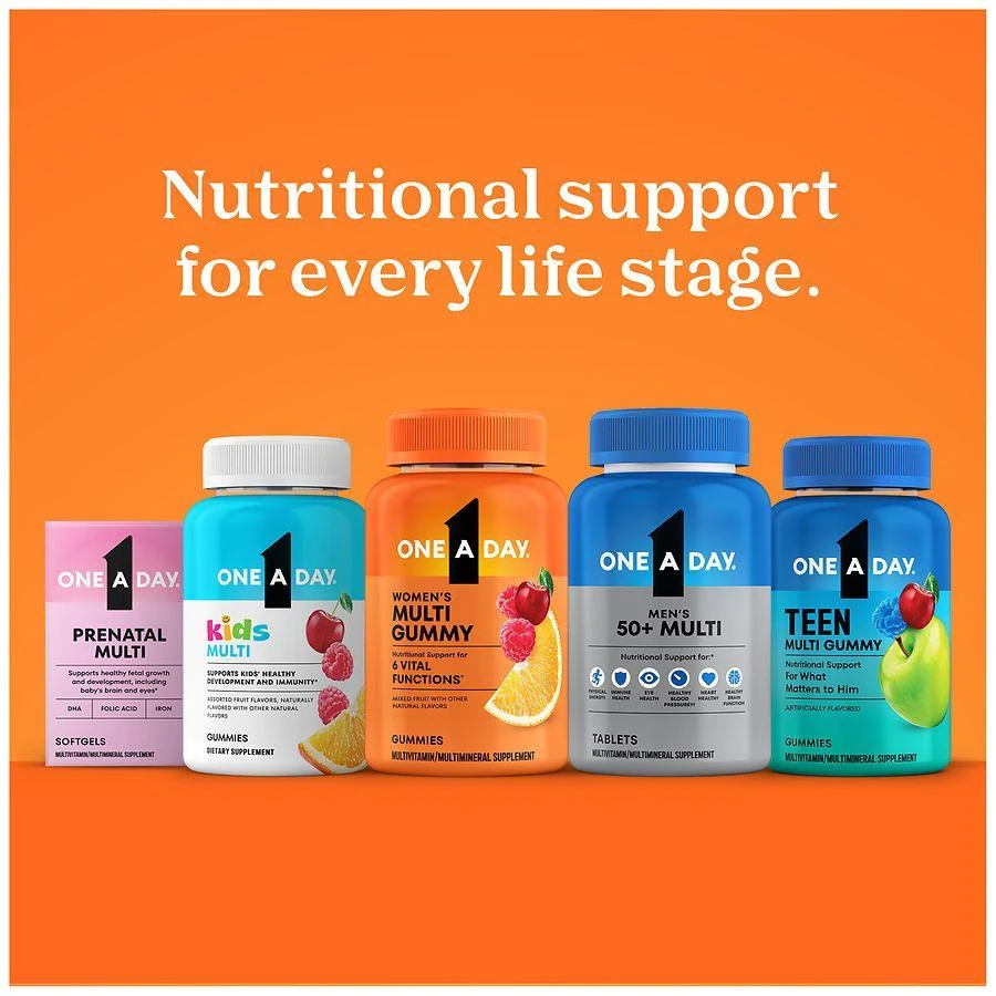 One A Day Multi-Vitamin Tablets for Men 50+ 7