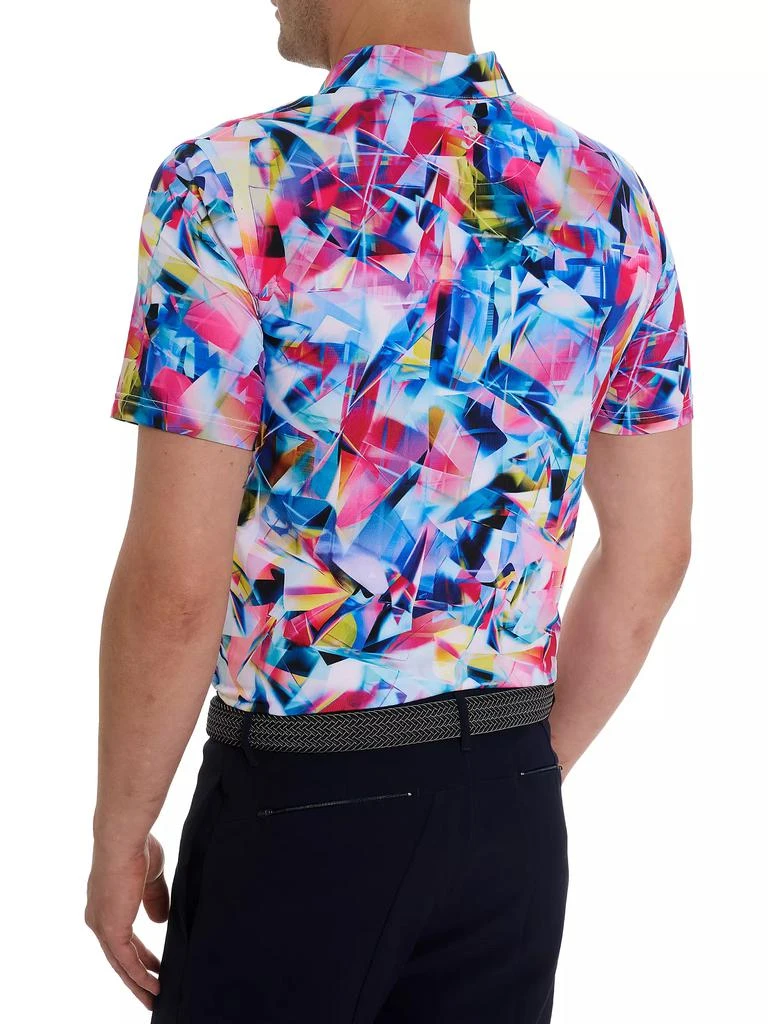 Robert Graham Color Up Abstract Polo Shirt 3