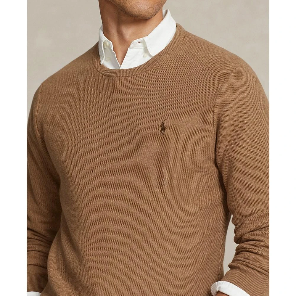 Polo Ralph Lauren Men's Textured Cotton Crewneck Sweater 3