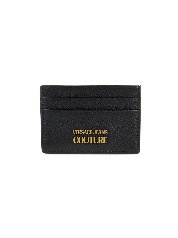 Versace Logo Leather Card Case 1