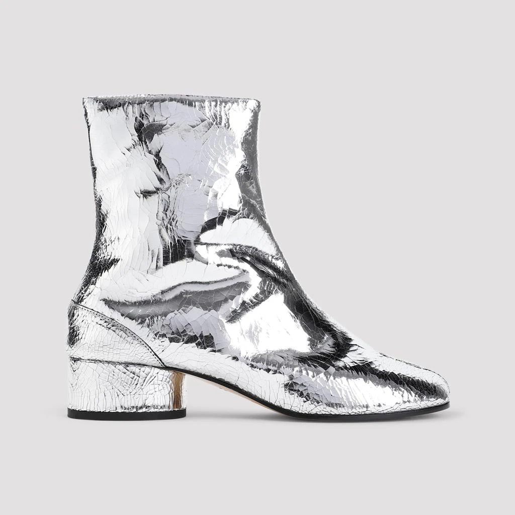 MAISON MARGIELA Tabi Mirror Split-toe Ankle Boots 3