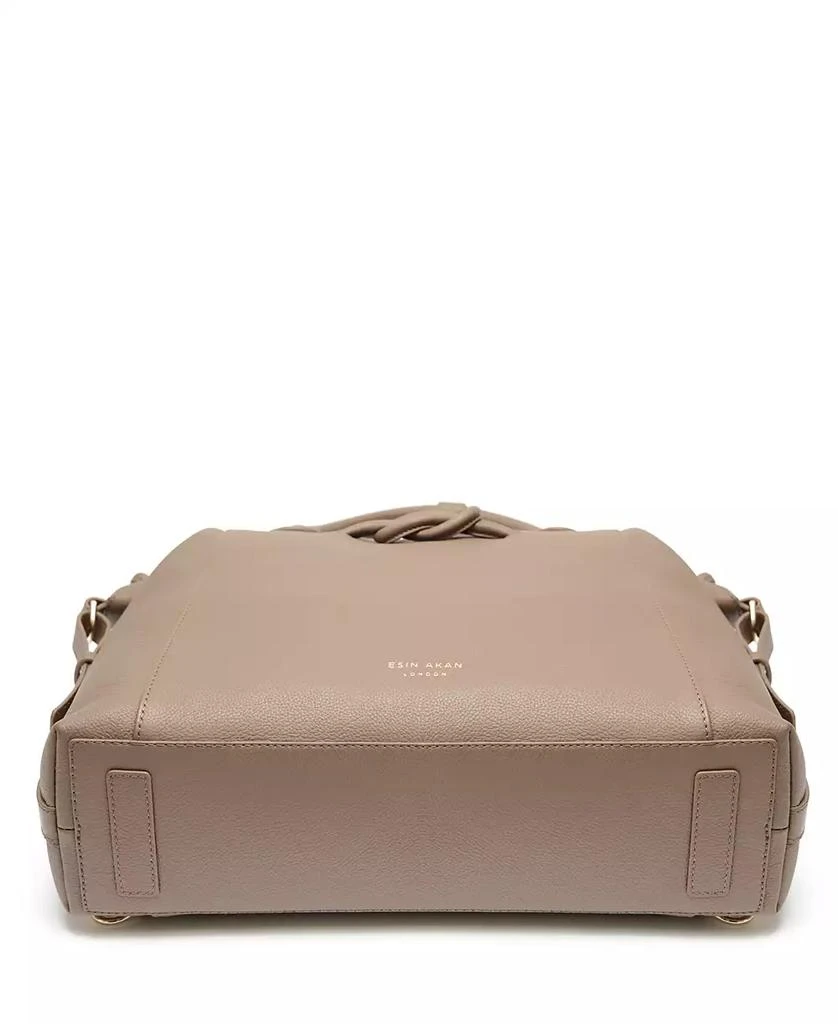 Esin Akan Wimbledon Large Leather Backpack Tote 9