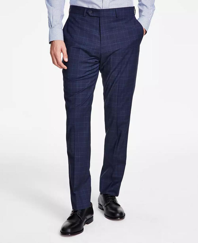 Brooks Brothers Men's Classic-Fit Stretch Wool Blend Suit Pant