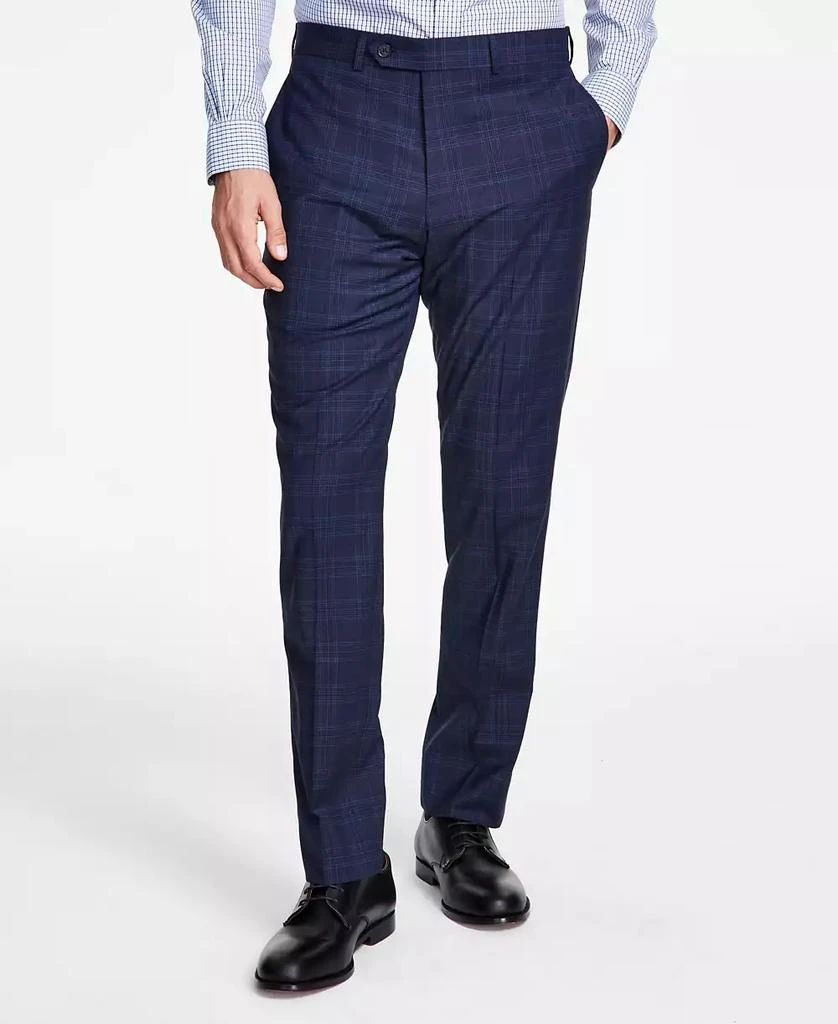 Brooks Brothers Men's Classic-Fit Stretch Wool Blend Suit Pant 2