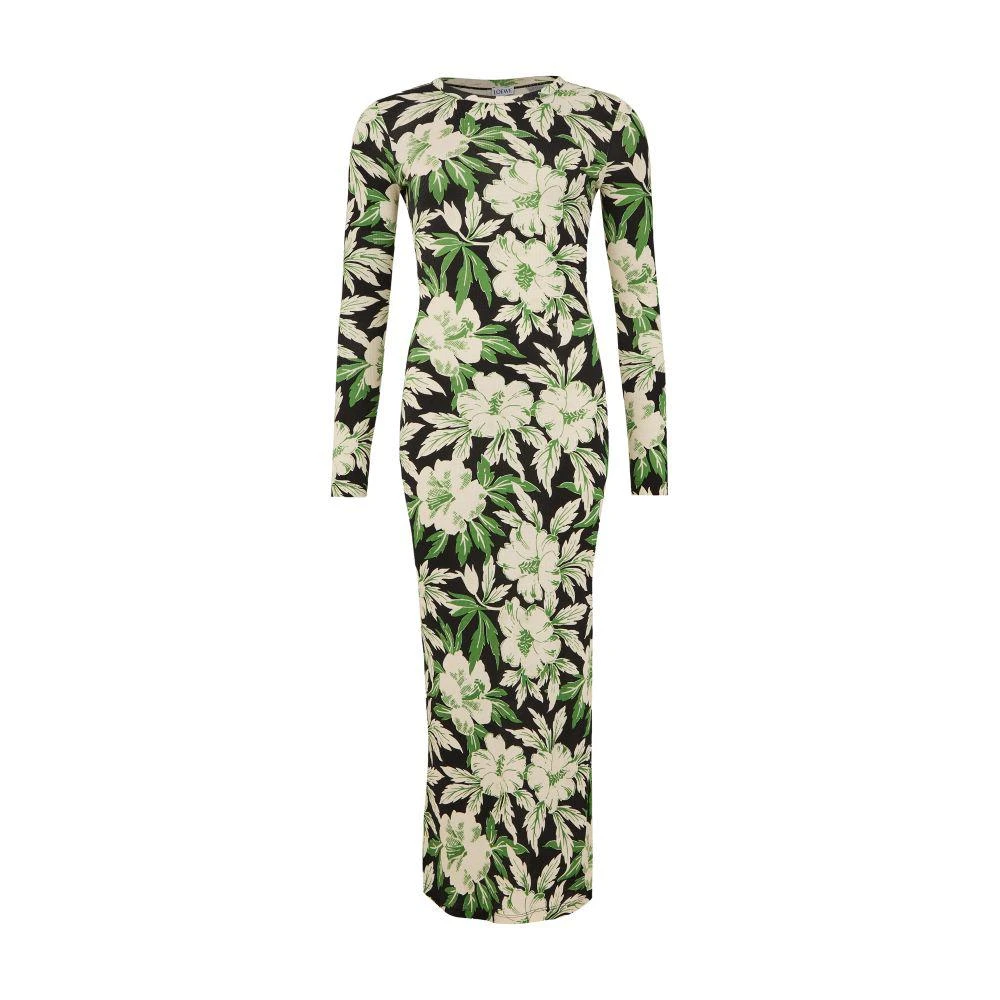 Loewe Floral print tube dress 7