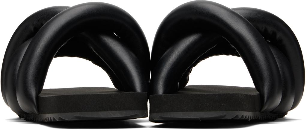 YUME YUME Black Tyre Slide Sandals