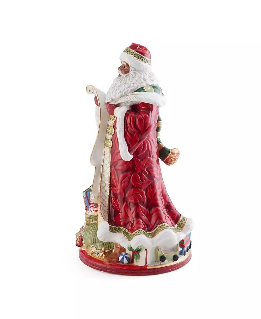 Fitz and Floyd Holiday Home African American Santa Figurine 3