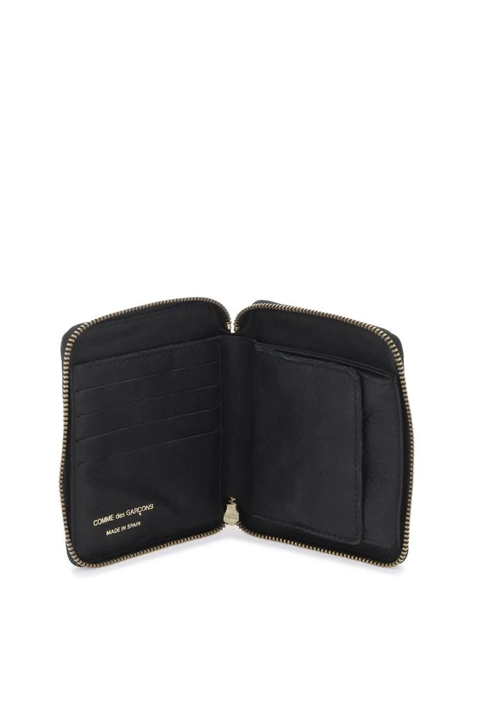 Comme des Garcons washed leather zip-around wallet 2
