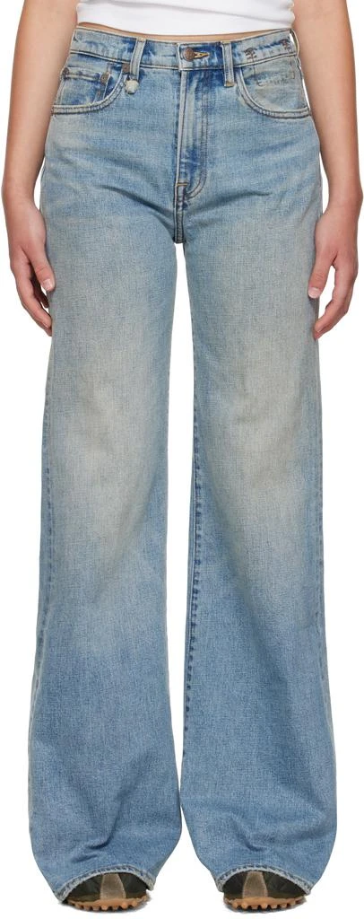 R13 Blue Straight Jeans