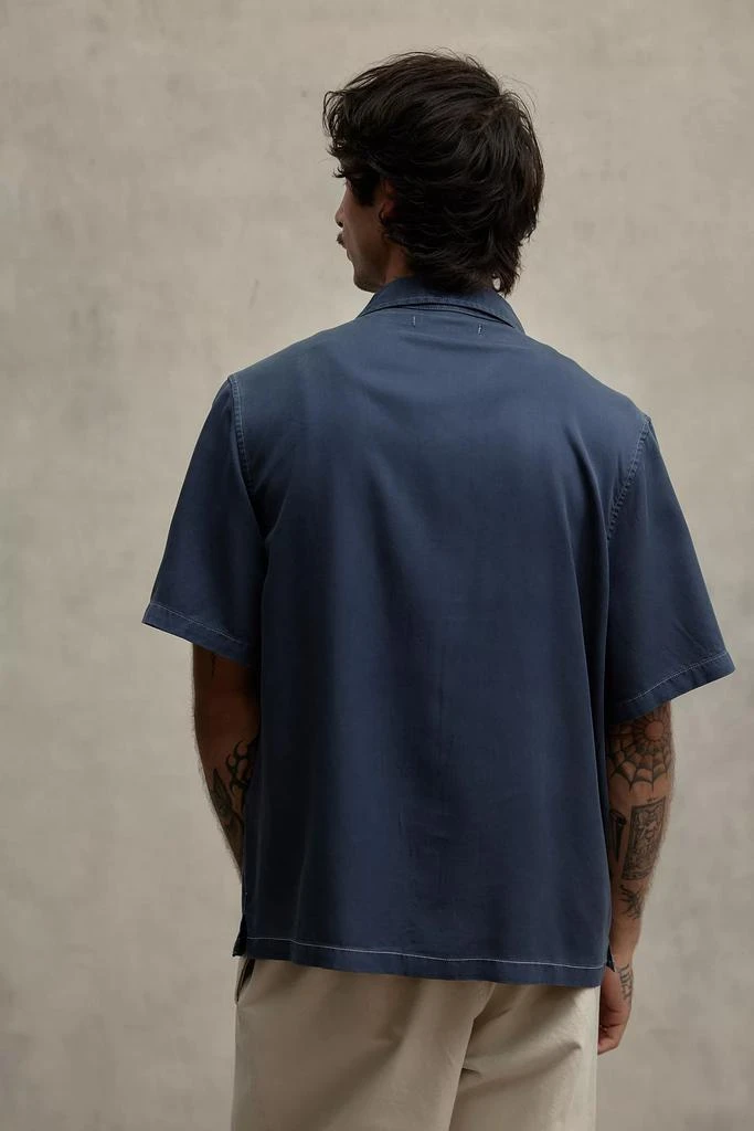 Loom Loom Teal Tencel Shirt 4