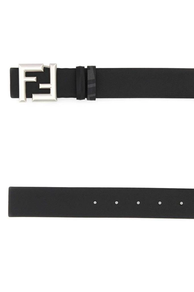 Fendi Fendi FF Buckled Rounded Reversible Belt 2