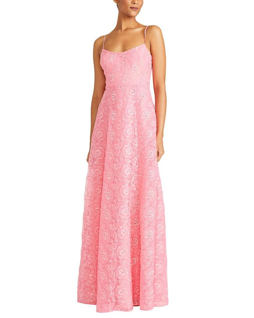 Monique Lhuillier Linda Lace Maxi Dress 1