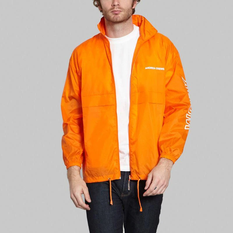 ANDREA CREWS Work Rain Jacket Orange India ANDREA CREWS 4