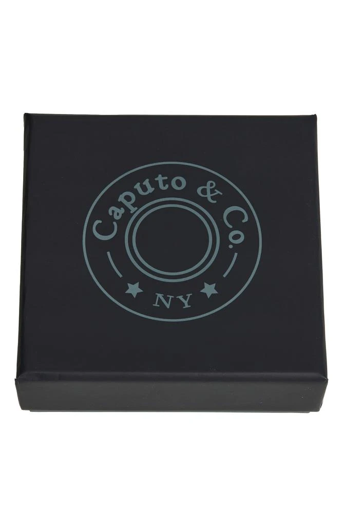 Caputo 
Co. Men
s Contrast Edge Leather Bracelet 2