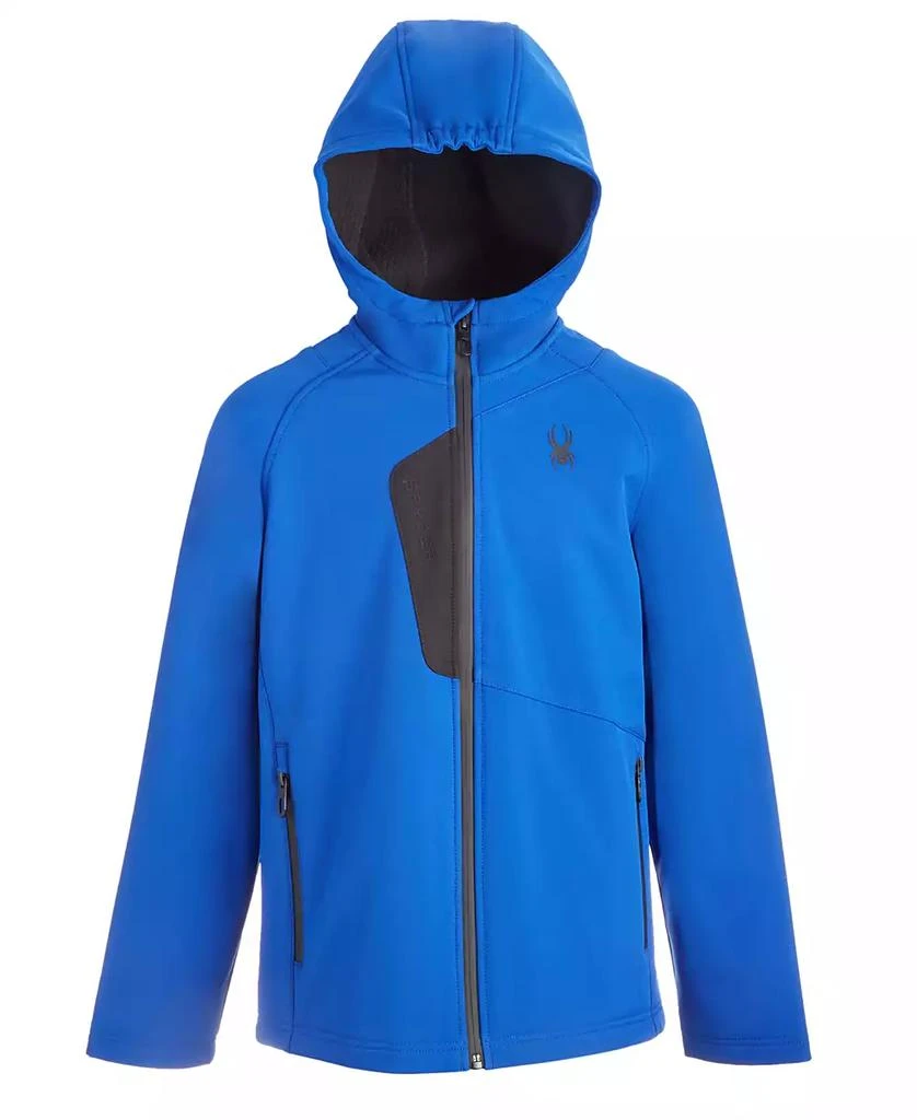 Spyder Big Boys Hooded Softshell Jacket 1