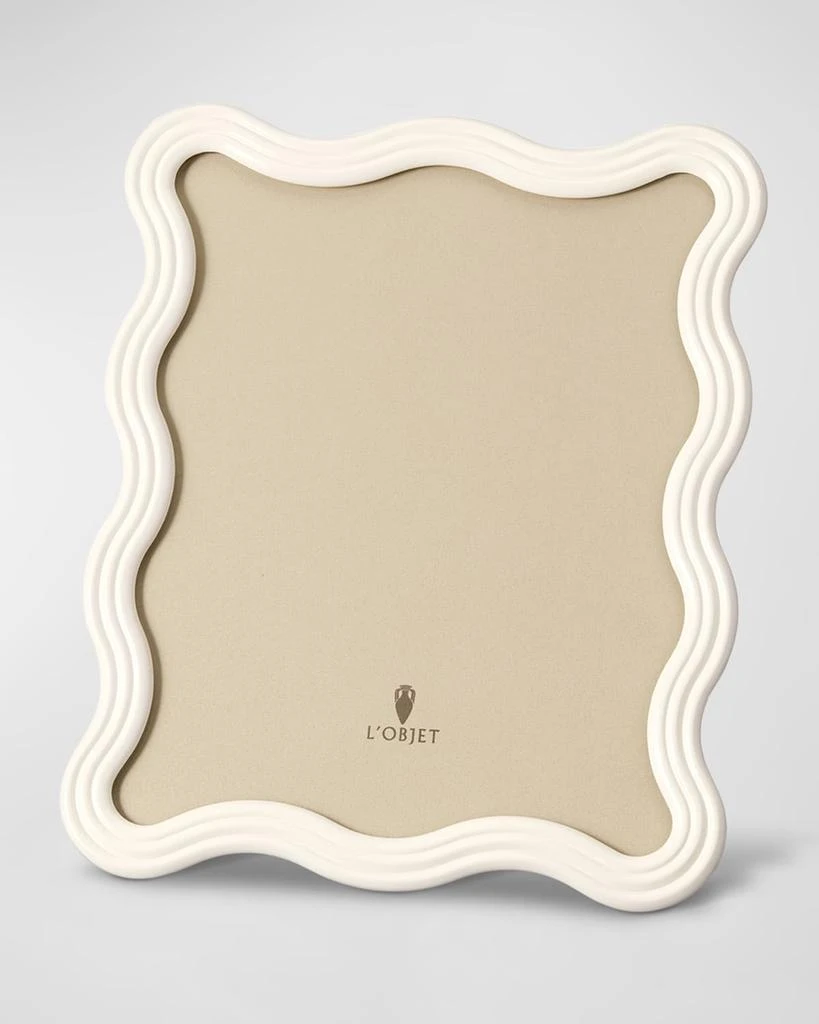 L'Objet Ripple Enamel Photo Frame, 8" x 10" 1