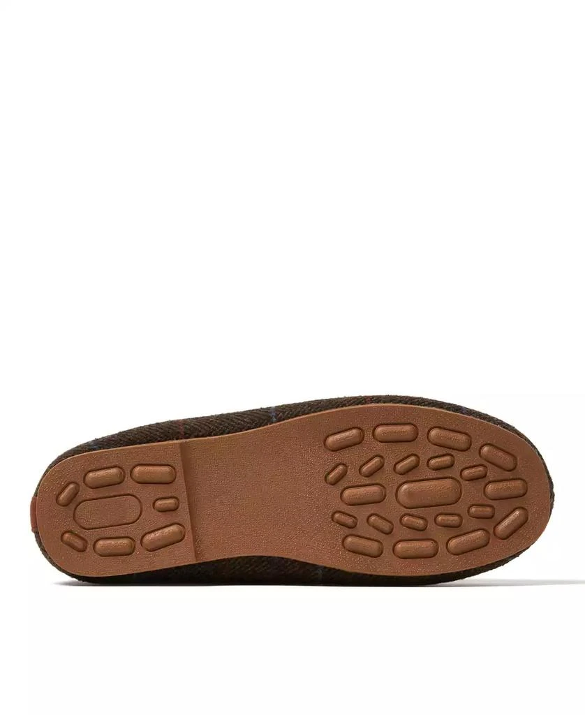 Dear Foams Men's Atlas Plaid Driving Moccasin House Shoe Slipper 5