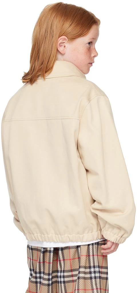 Burberry Kids Beige Harrington Jacket 3