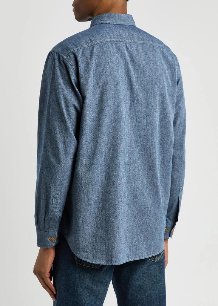 Nudie Jeans Julian chambray shirt 3
