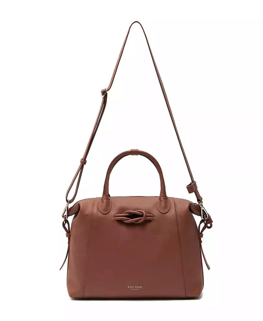Esin Akan Wimbledon Large Leather Backpack Tote 3