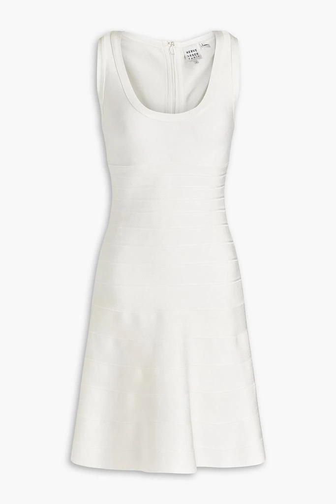Herve Leger Fluted bandage mini dress 1