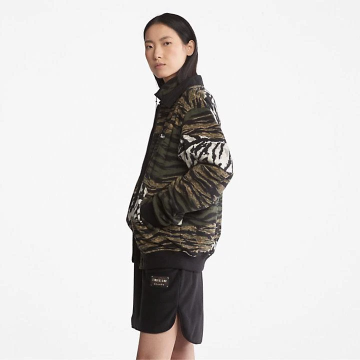 Timberland All Gender Year of the Tiger Bomber Jacket in Black 4