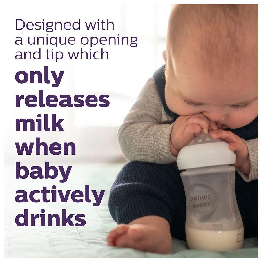 Philips Natural Baby Bottle with Natural Response Nipple Baby Gift Set 6