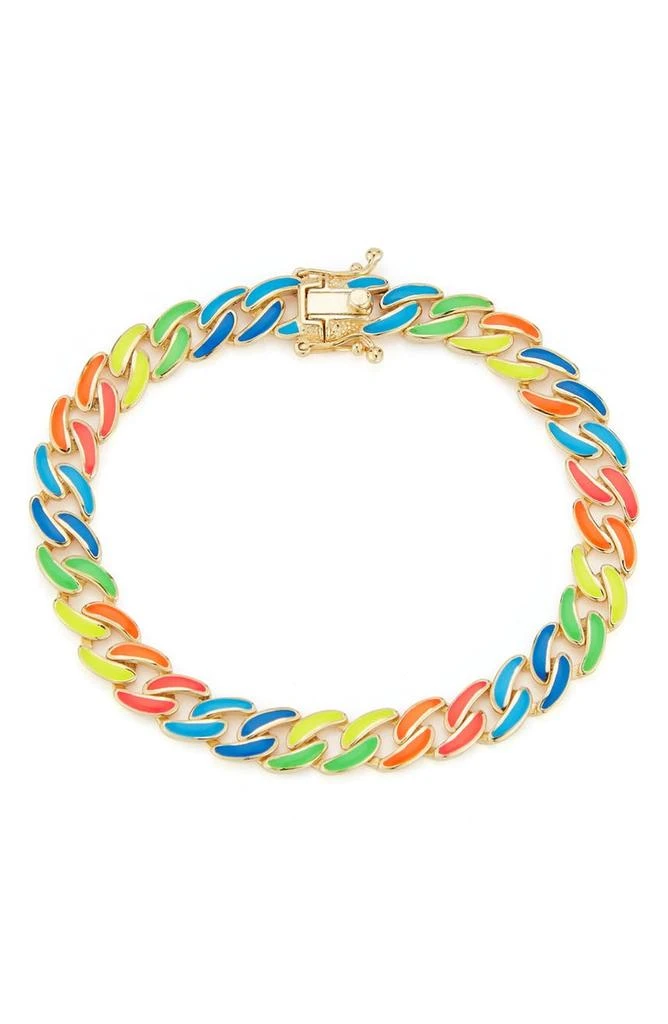 Sphera Milano 14k Yellow Gold Vermeil Chain Bracelet