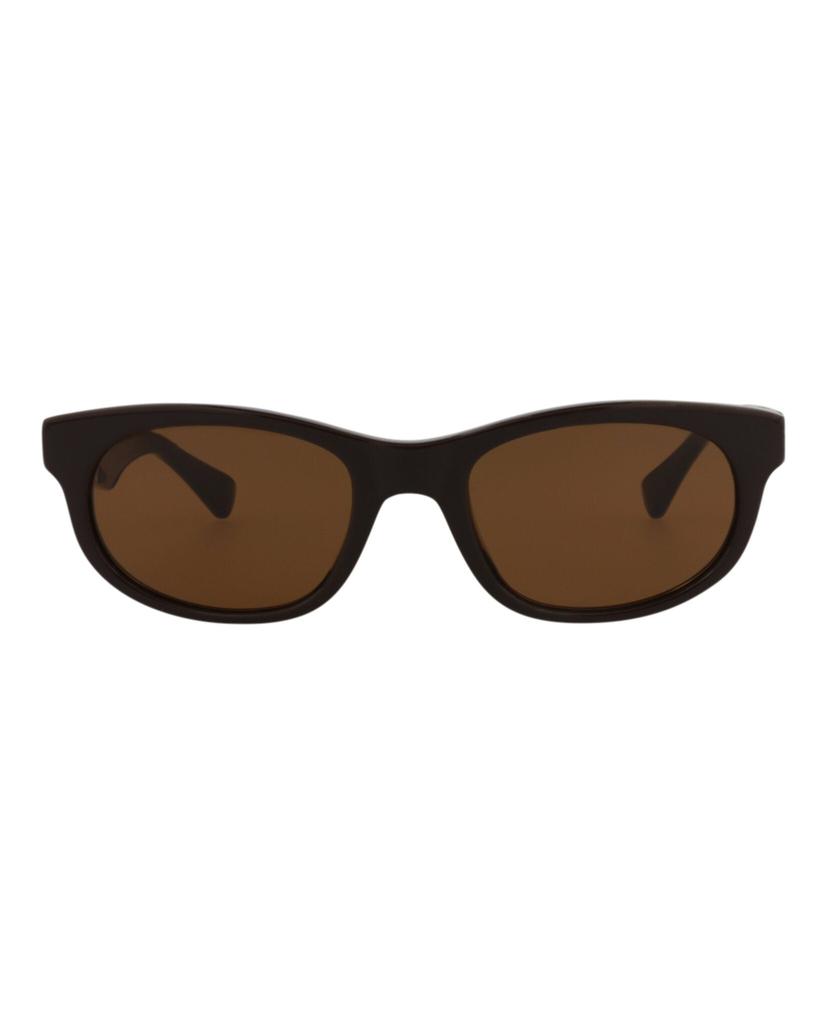 Bottega Veneta Round-Frame Acetate Sunglasses