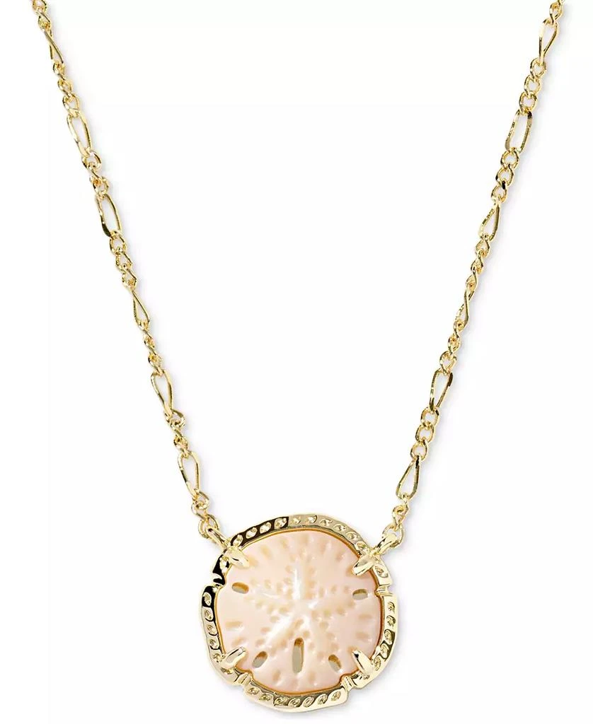 Kendra Scott Sand Dollar Short Pendant Necklace, 17-2/5" + 3" extender 1