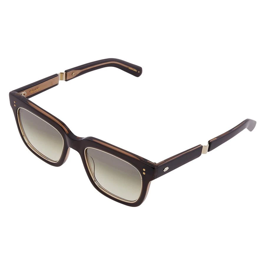 Mr. Leight ARNIE S Smokey Square Men's Sunglasses ML2020 BKTR-12KG/SMKY 51 3