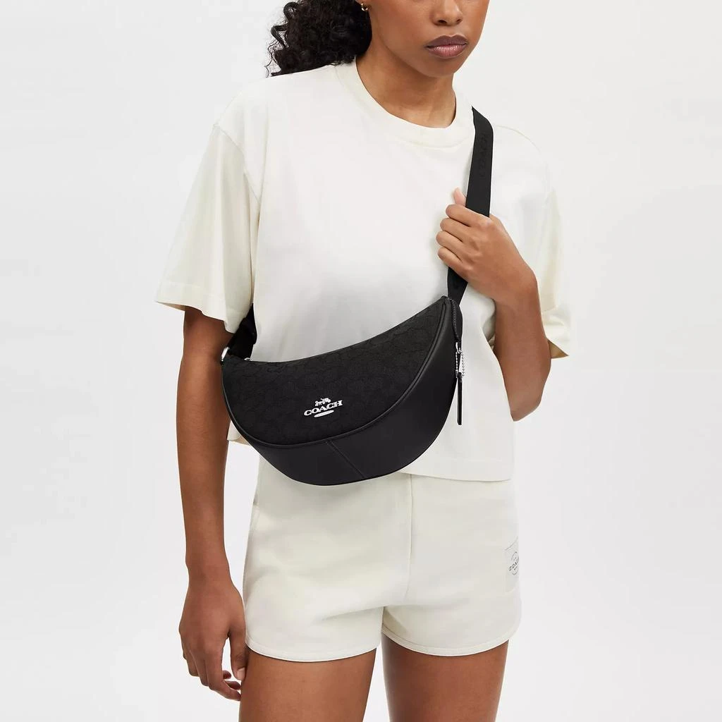 Coach Pace Shoulder Bag In Signature Jacquard 2