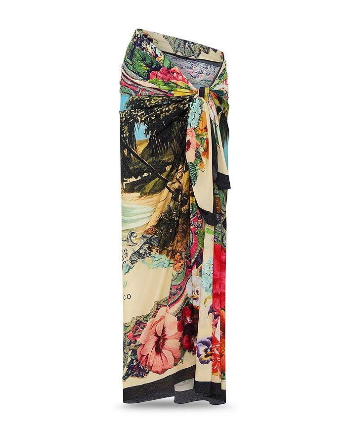 Camilla Long Sarong Swim Cover-Up 6