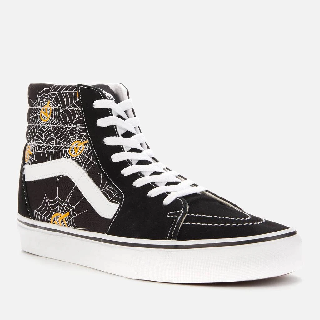 Vans VANS MEN'S PRINTED SK8-HI TRAINERS - SPIDER WEB/BLACK 2