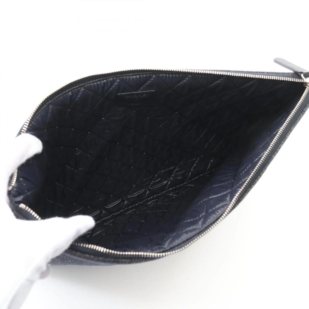 Chanel Denim Deauville Clutch Bag 3