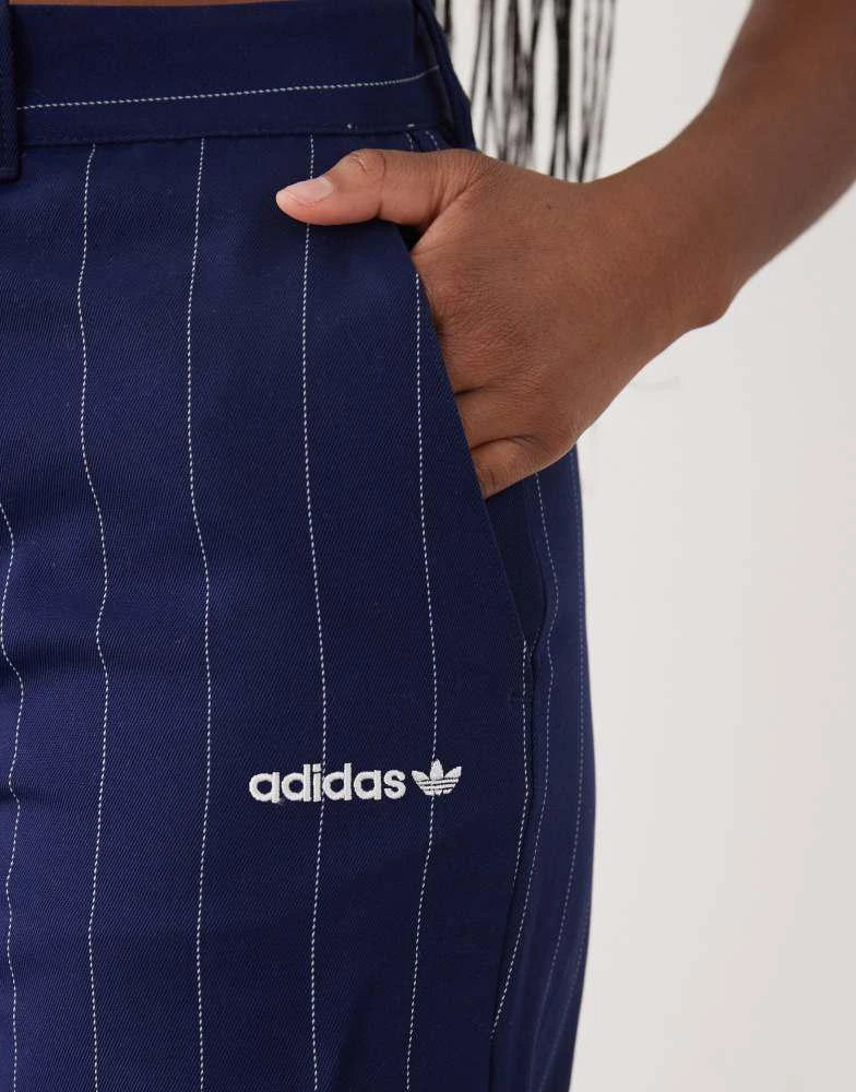 Adidas adidas Originals trousers in navy pinstripe 3