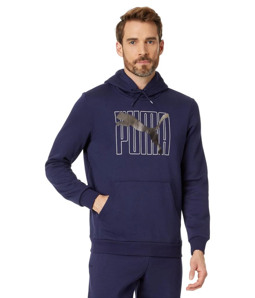 PUMA Essentials+ Logo Lab Holiday Pullover Hoodie 1