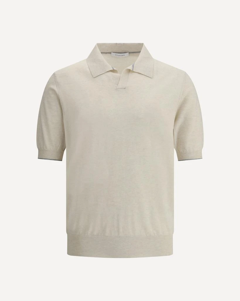 CRUCIANI Cotton Polo Shirt 1