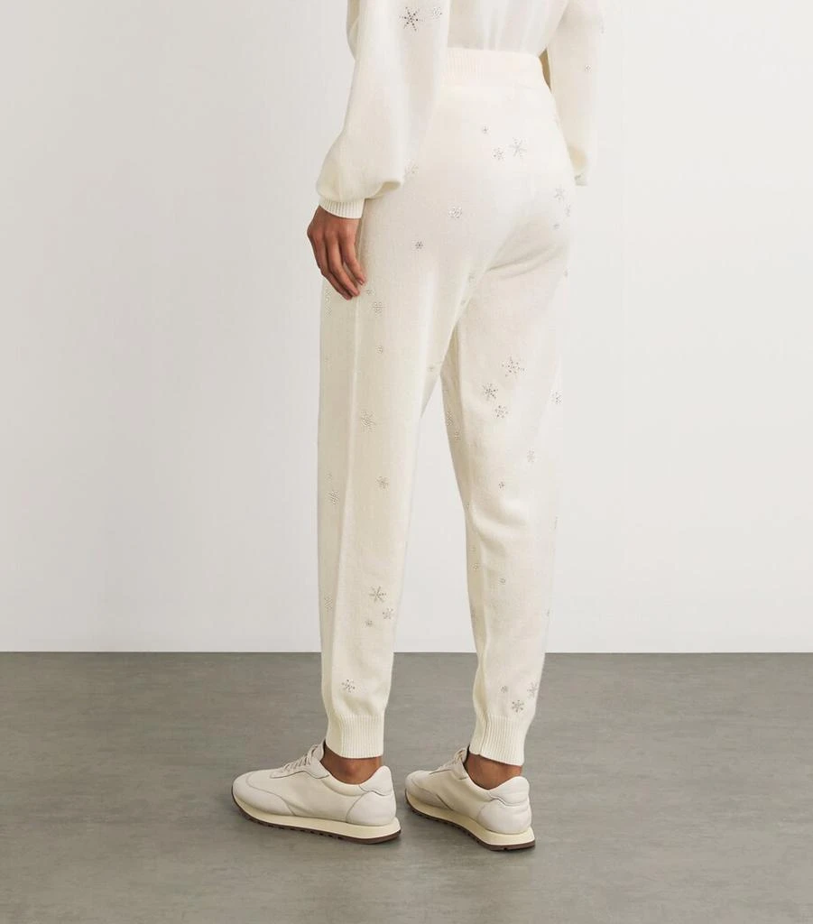 William Sharp Cashmere Crystal Embellished Kyra Sweatpants 4