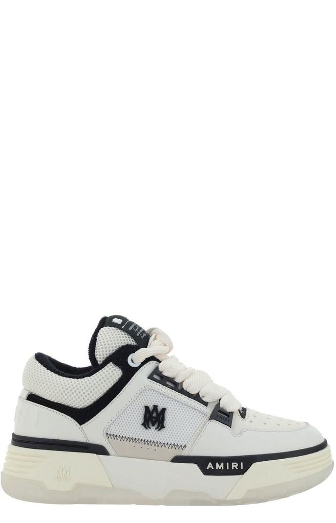 AMIRI Black & White Checkered Skel Top Low Sneakers IT-38