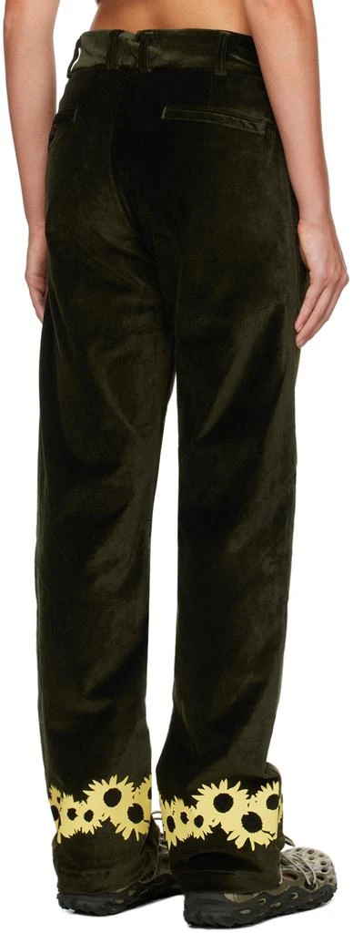 Saintwoods Green Flower Trousers 3