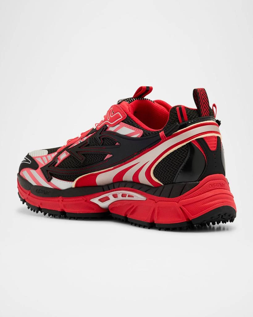 Off-White Men's Be Right Back Mesh Sneakers 4