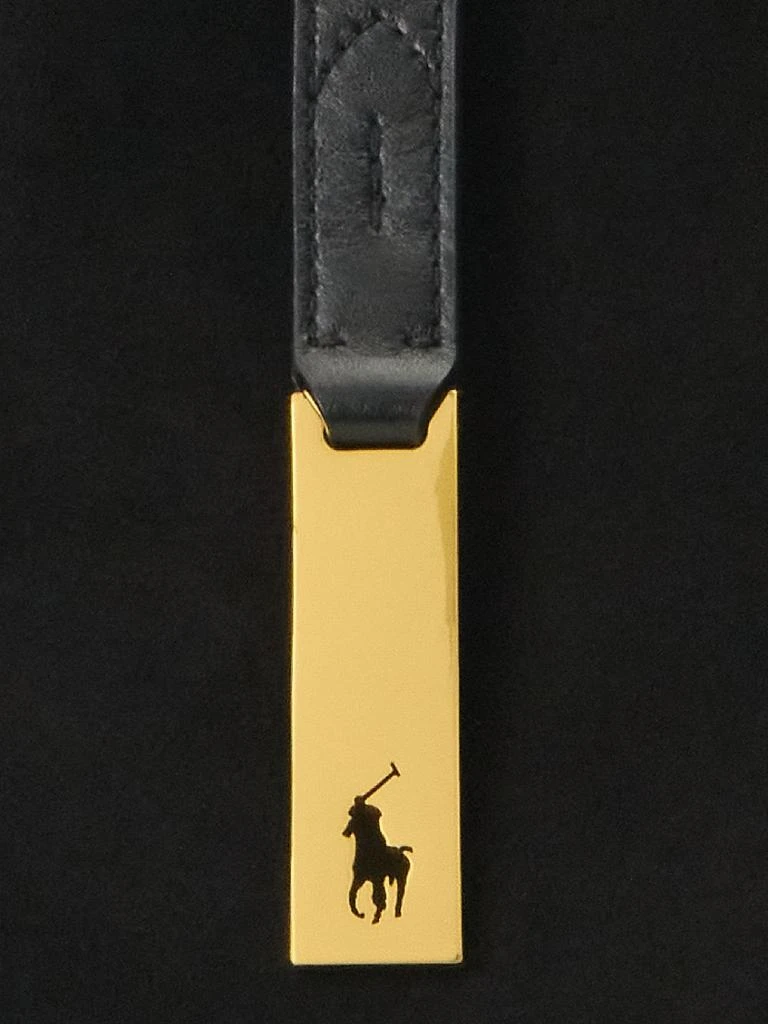 Ralph Lauren Polo ID Small Suede Shoulder Bag 8