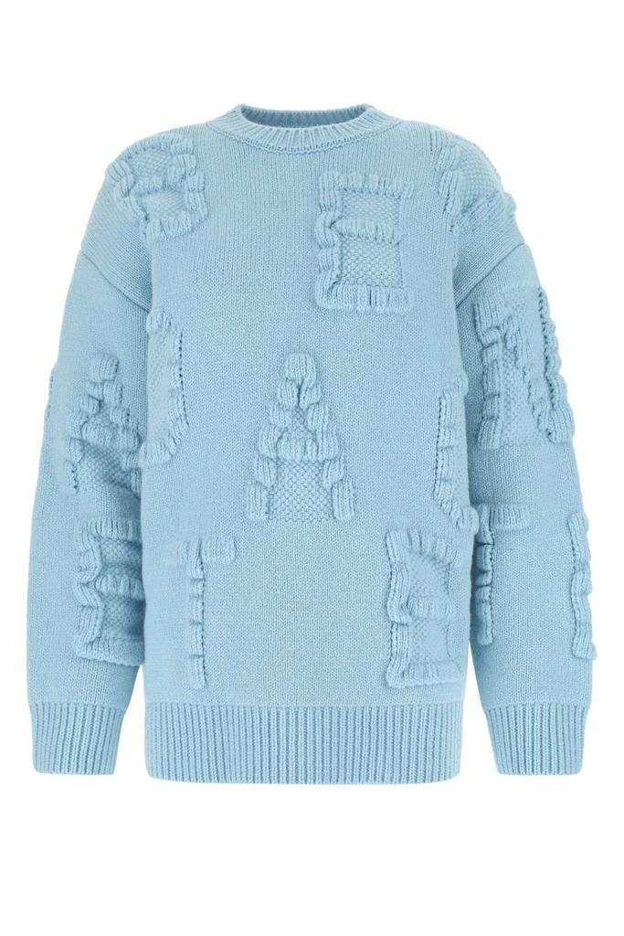 Bottega Veneta Bottega Veneta Alphabet Detailed Knitted Jumper 1