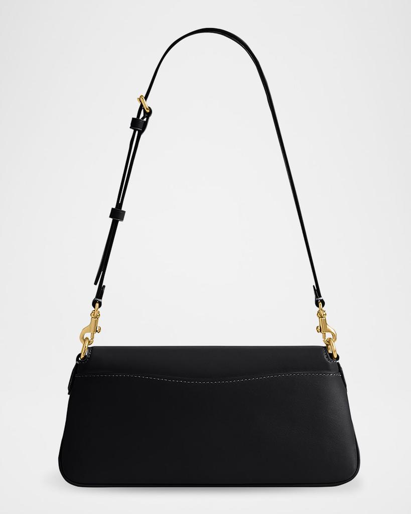 Coach Jet Refined Calf Leather Shoulder Bag - Shoulder Bags