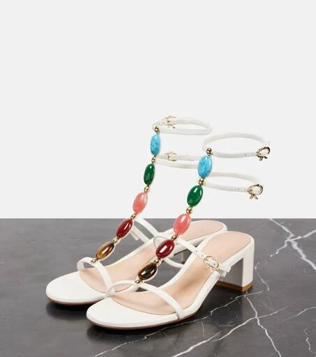 Gianvito Rossi 45 embellished leather sandals 4