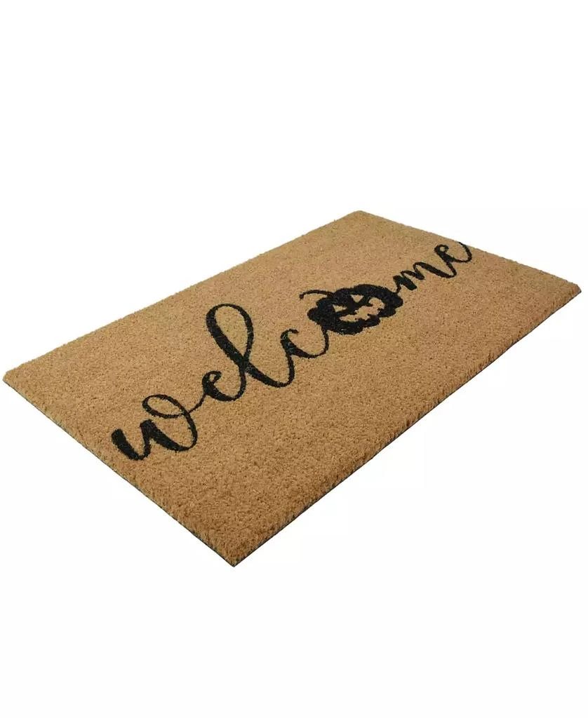 Northlight Pumpkin "Welcome" Halloween Doormat, 18" x 30" 4